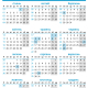 Карманный календарик с козой на 2027 г